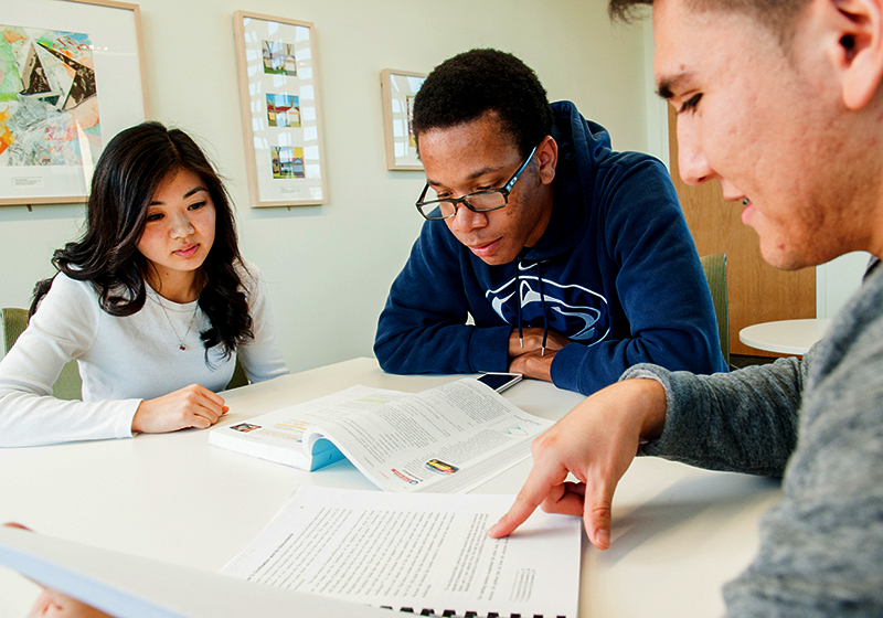 Students Studying